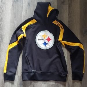 NFL Team Apparel- Pittsburgh Steelers hoodie youth medium 10/12
